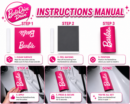 BarbieDrive™ Car Tag
